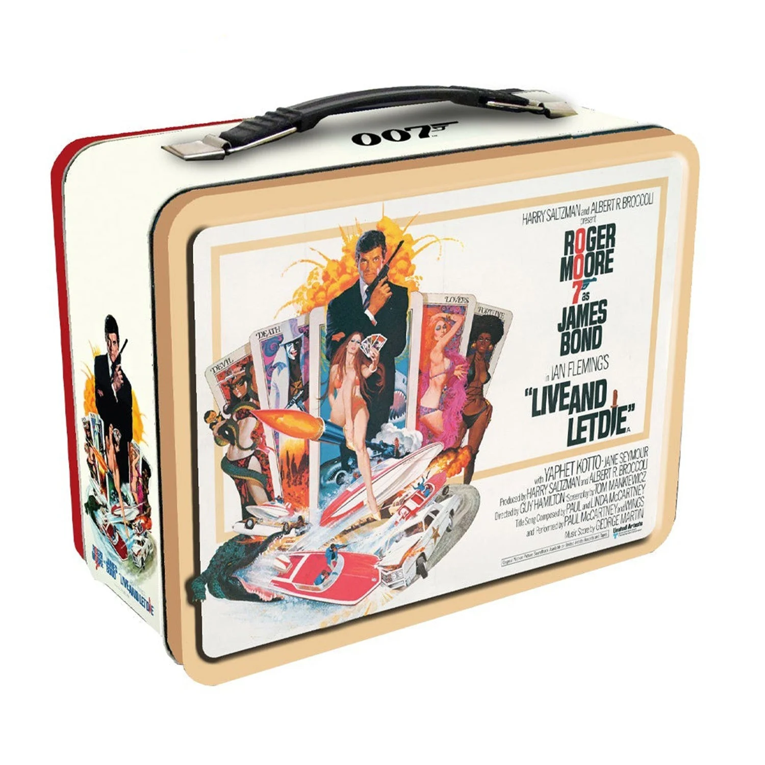 James Bond Live And Let Die Tin Tote Lunch Box - Image 10