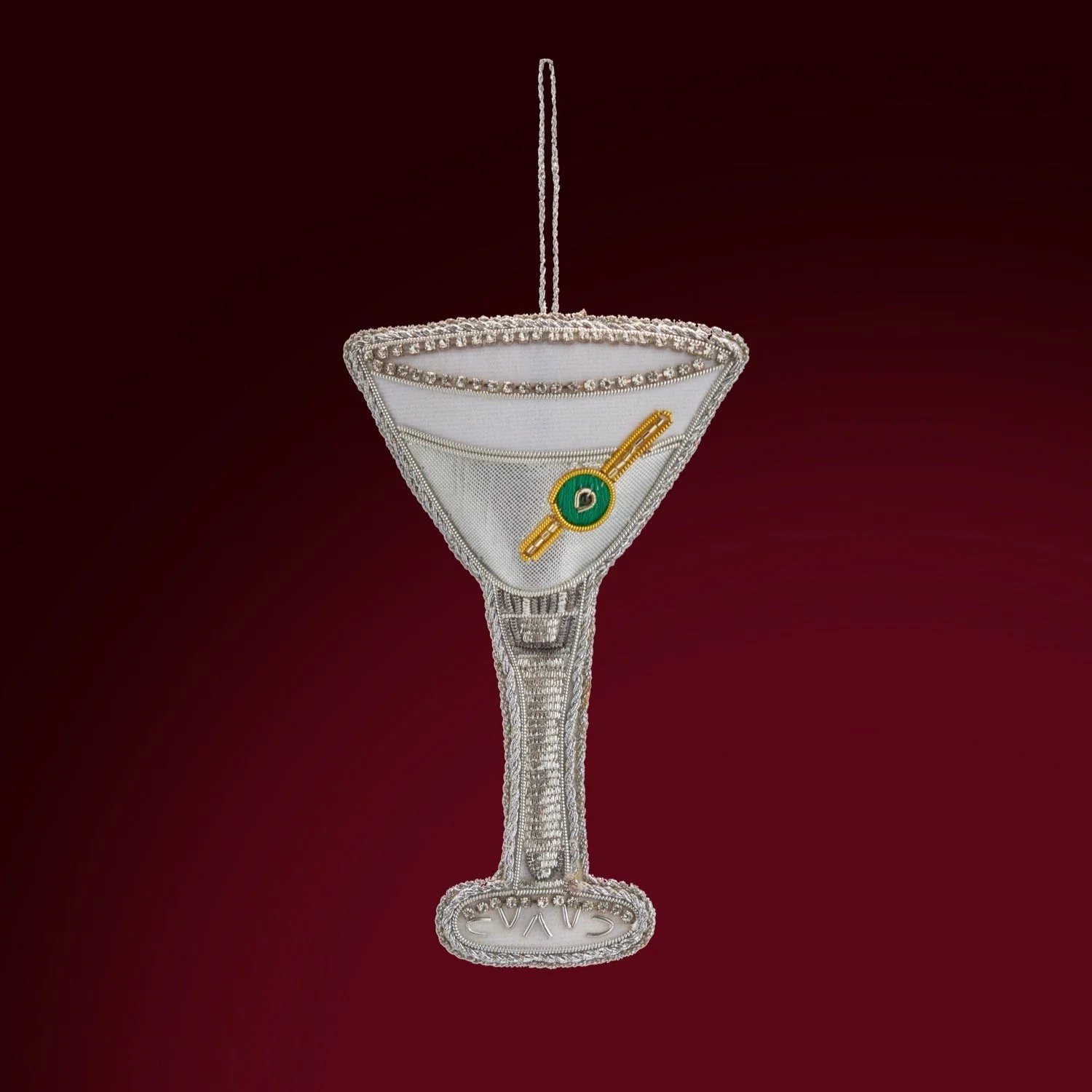 James Bond Martini Glass Tree Decoration - Image 3