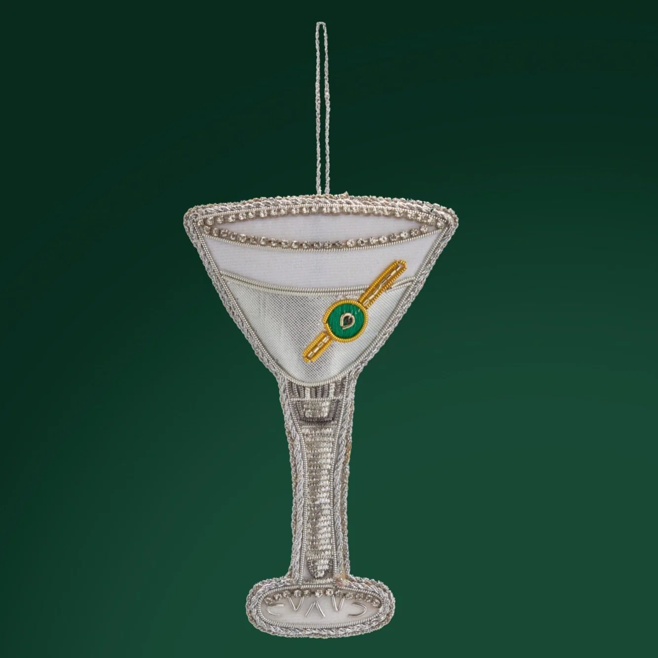 James Bond Martini Glass Tree Decoration - Image 4