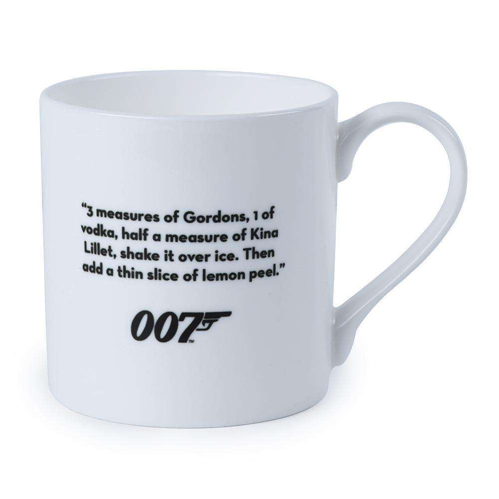 James Bond Martini Quote Bone China Mug - Image 2