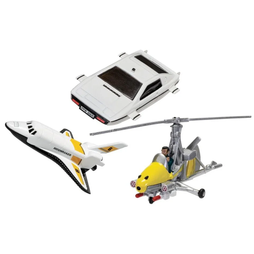James Bond Model Vehicle Trio - Little Nellie, Lotus Esprit & Moonraker Shuttle Edition - By Corgi - Image 3