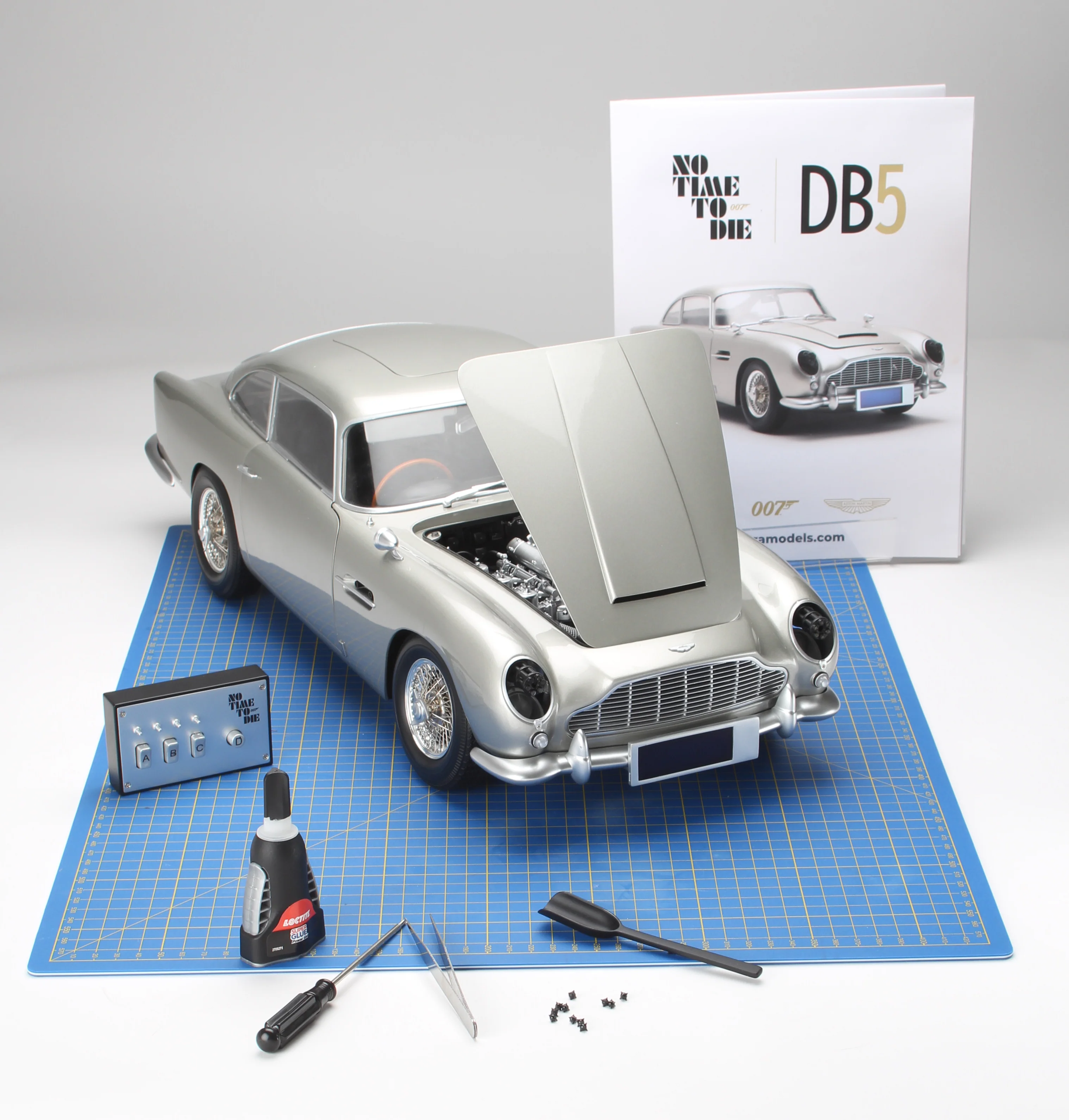 James Bond No Time To Die Aston Martin DB5 Model Car Kit - By Agora Models - Image 7