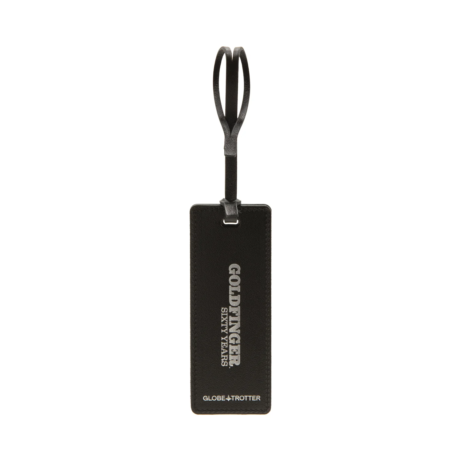 James Bond Leather UK Number Plate Bag Charm - Goldfinger Edition - By Globe-Trotter - Image 3