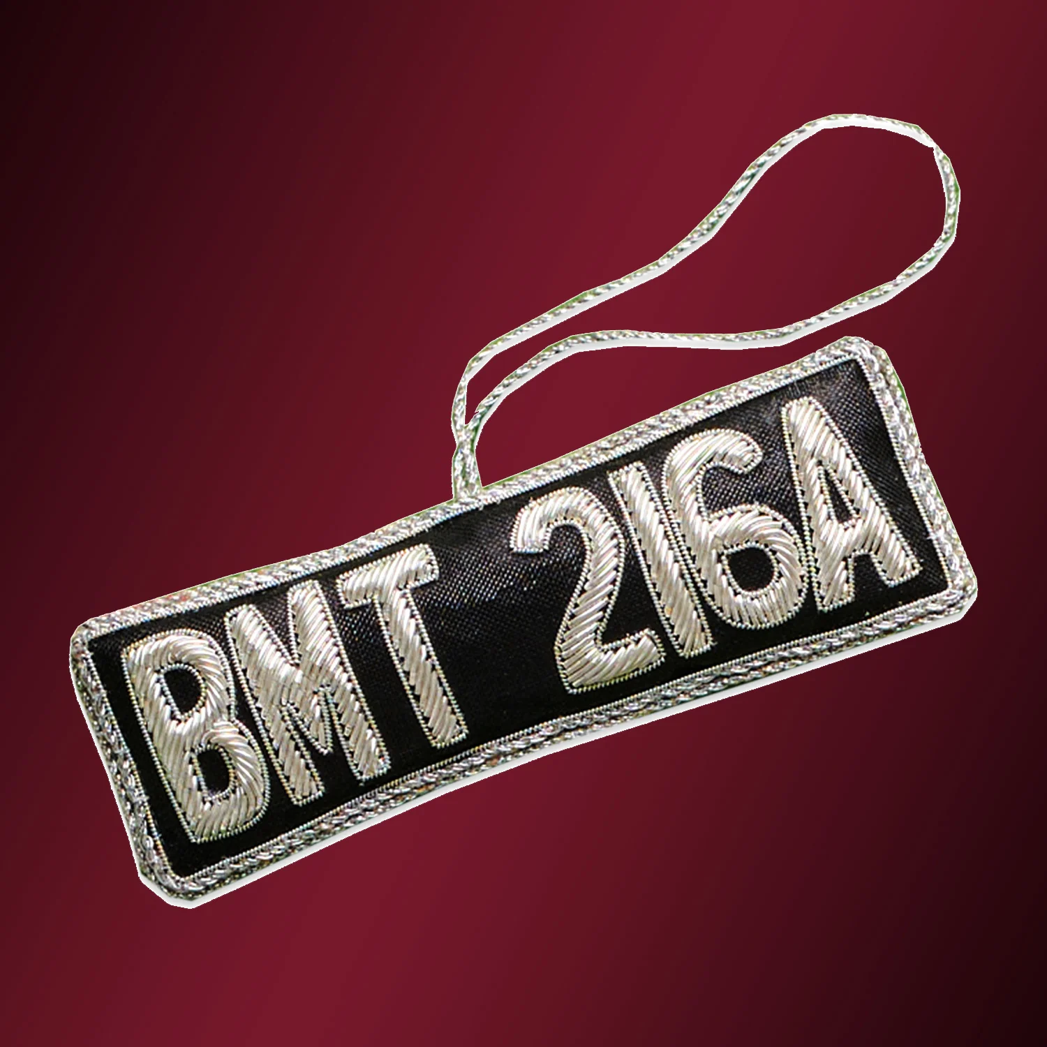 James Bond Number Plate Tree Decoration - Image 3