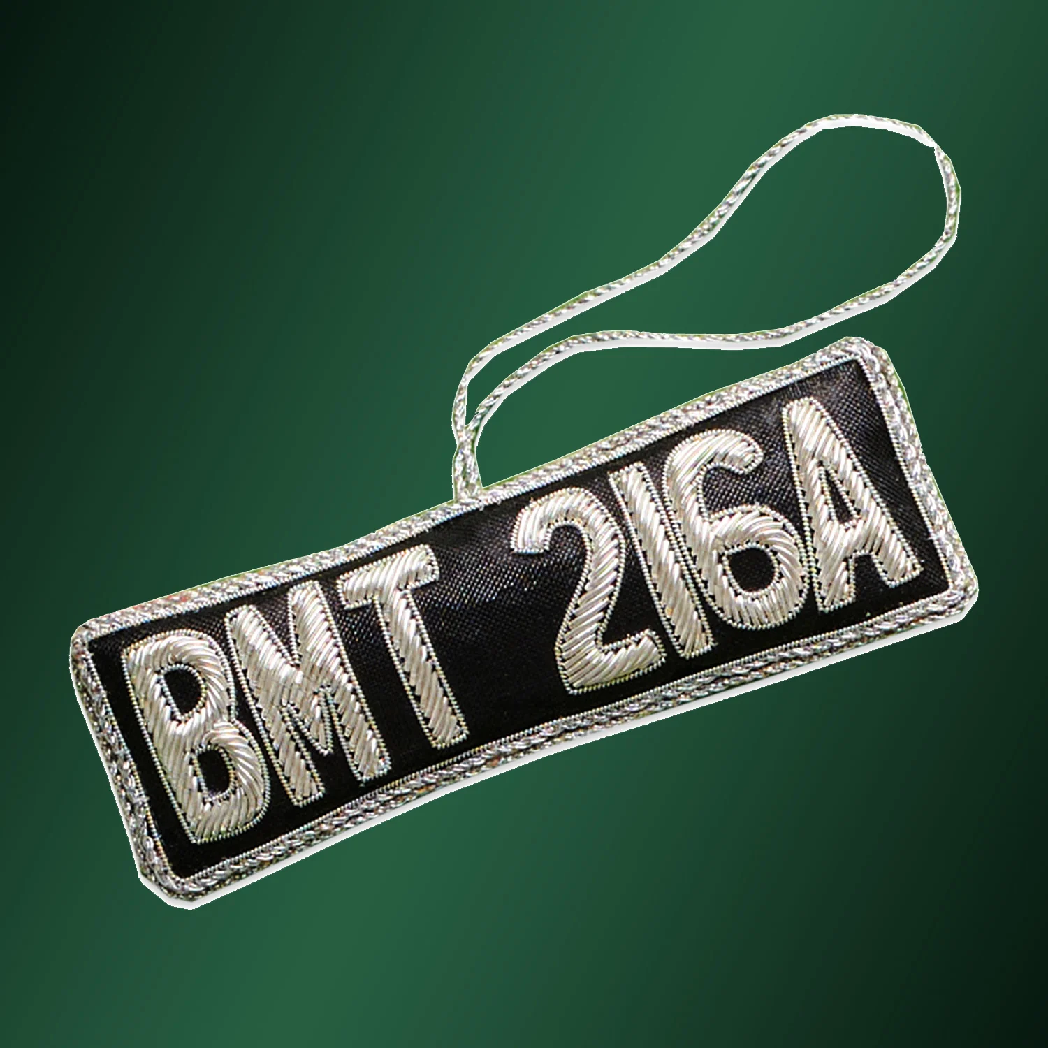 James Bond Number Plate Tree Decoration - Image 4