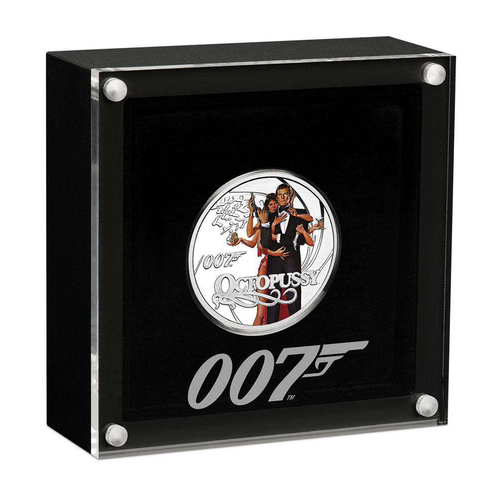 James Bond Octopussy 1/2 oz Silver Proof Coin - By The Perth Mint - Image 2
