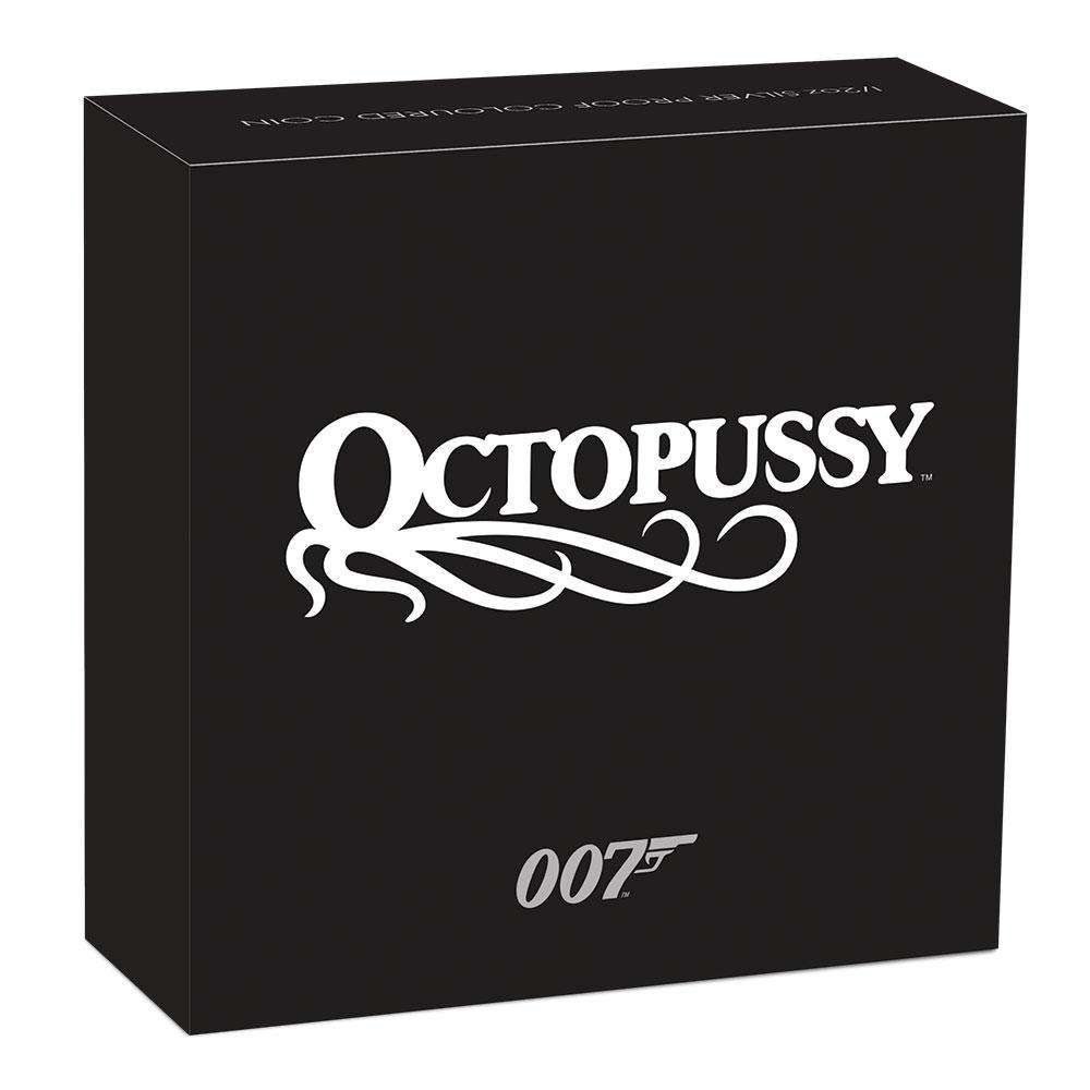 James Bond Octopussy 1/2 oz Silver Proof Coin - By The Perth Mint - Image 3