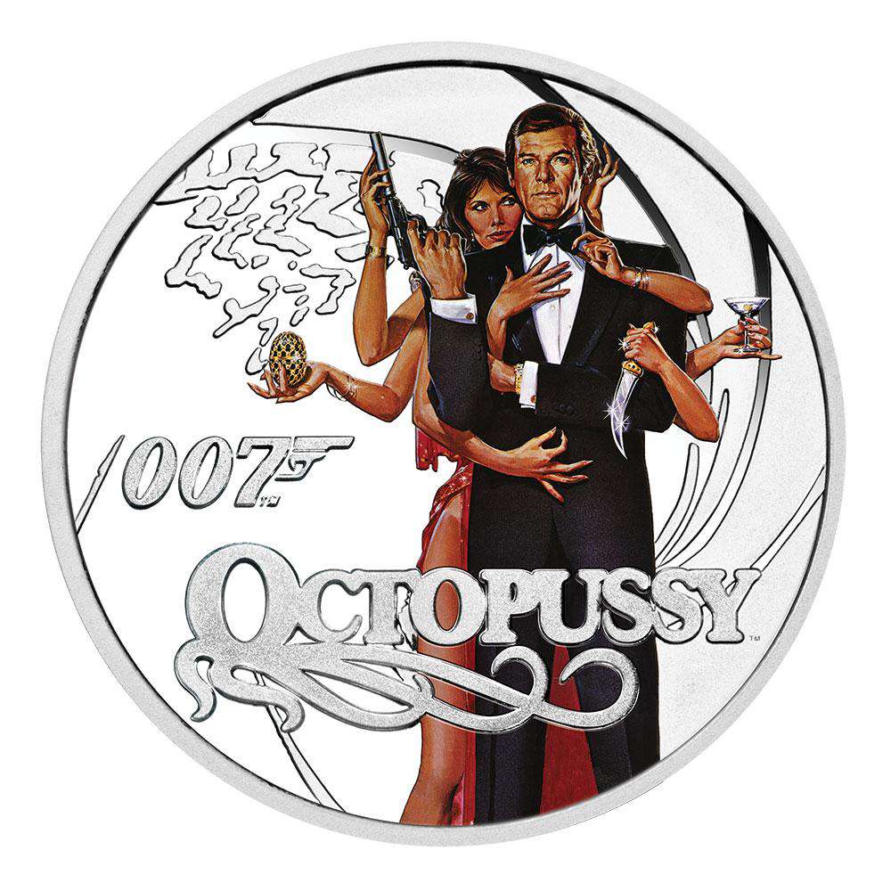 James Bond Octopussy 1/2 oz Silver Proof Coin - By The Perth Mint - Image 5