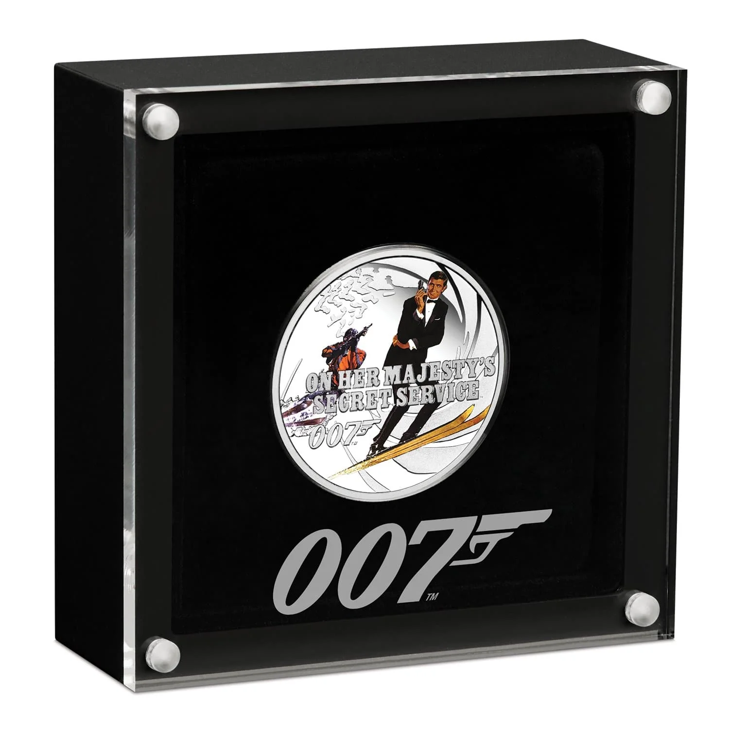 James Bond On Her Majesty’s Secret Service 1/2 oz Silver Proof Coin - by The Perth Mint - Image 2