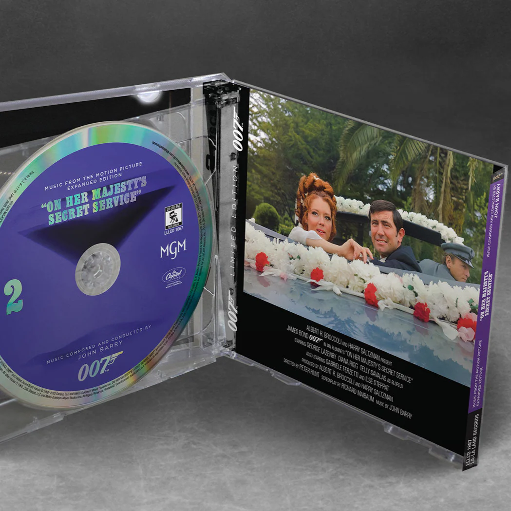 James Bond On Her Majesty's Secret Service Soundtrack Double CD Set -  Expanded Remastered Edition - Image 6