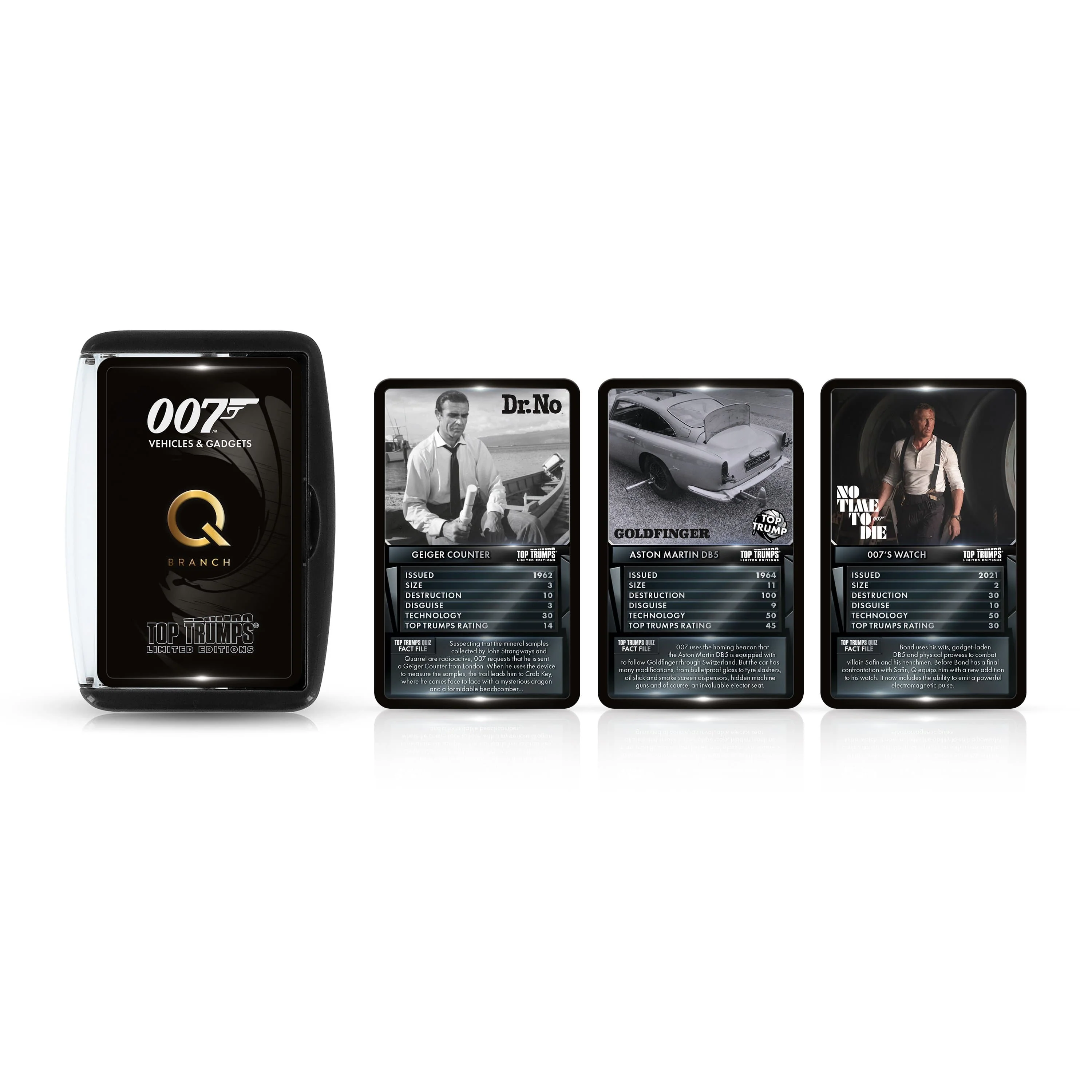 James Bond Q Branch Top Trumps - Image 2
