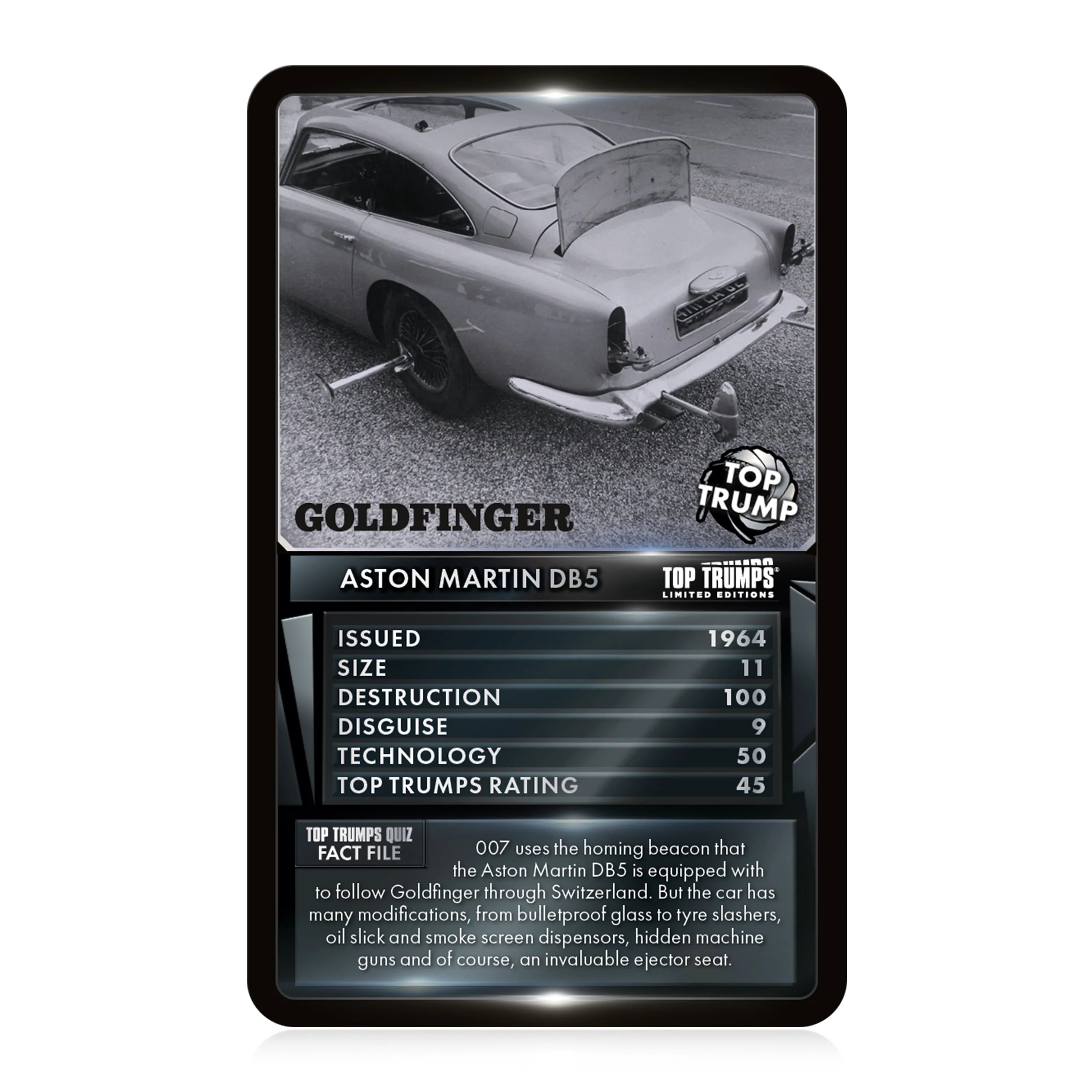James Bond Q Branch Top Trumps - Image 5