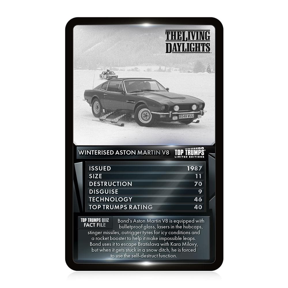 James Bond Q Branch Top Trumps - Image 7