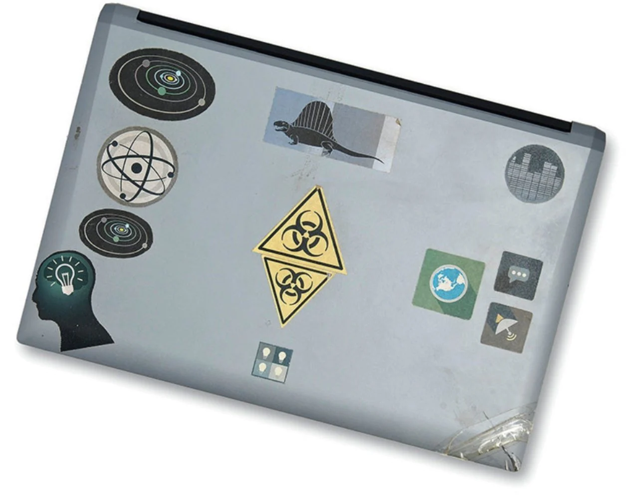 James Bond Q Laptop Sticker Set - Spectre Edition (Outlet Item) - Image 3