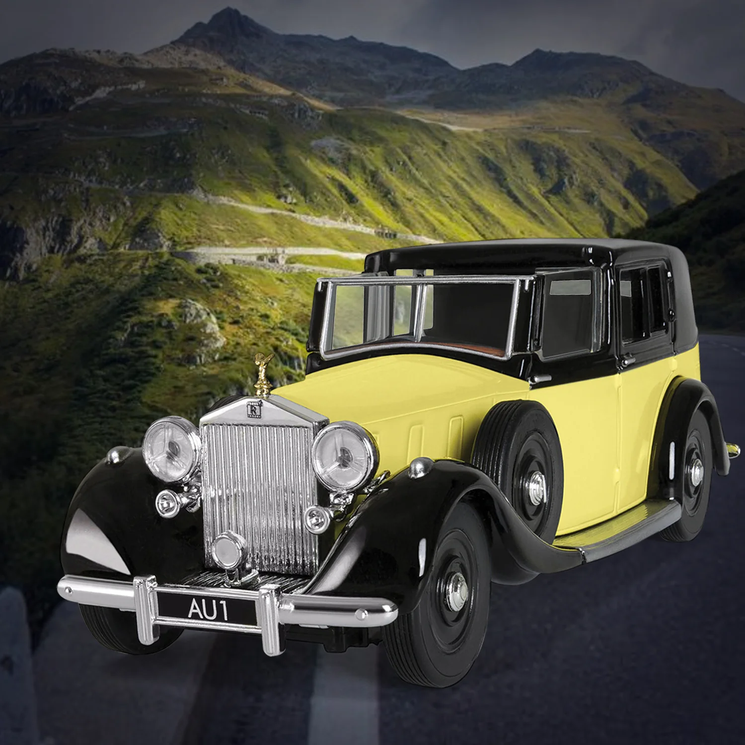 James Bond Rolls Royce Phantom III Model Car - Goldfinger Edition - By Corgi - Image 2