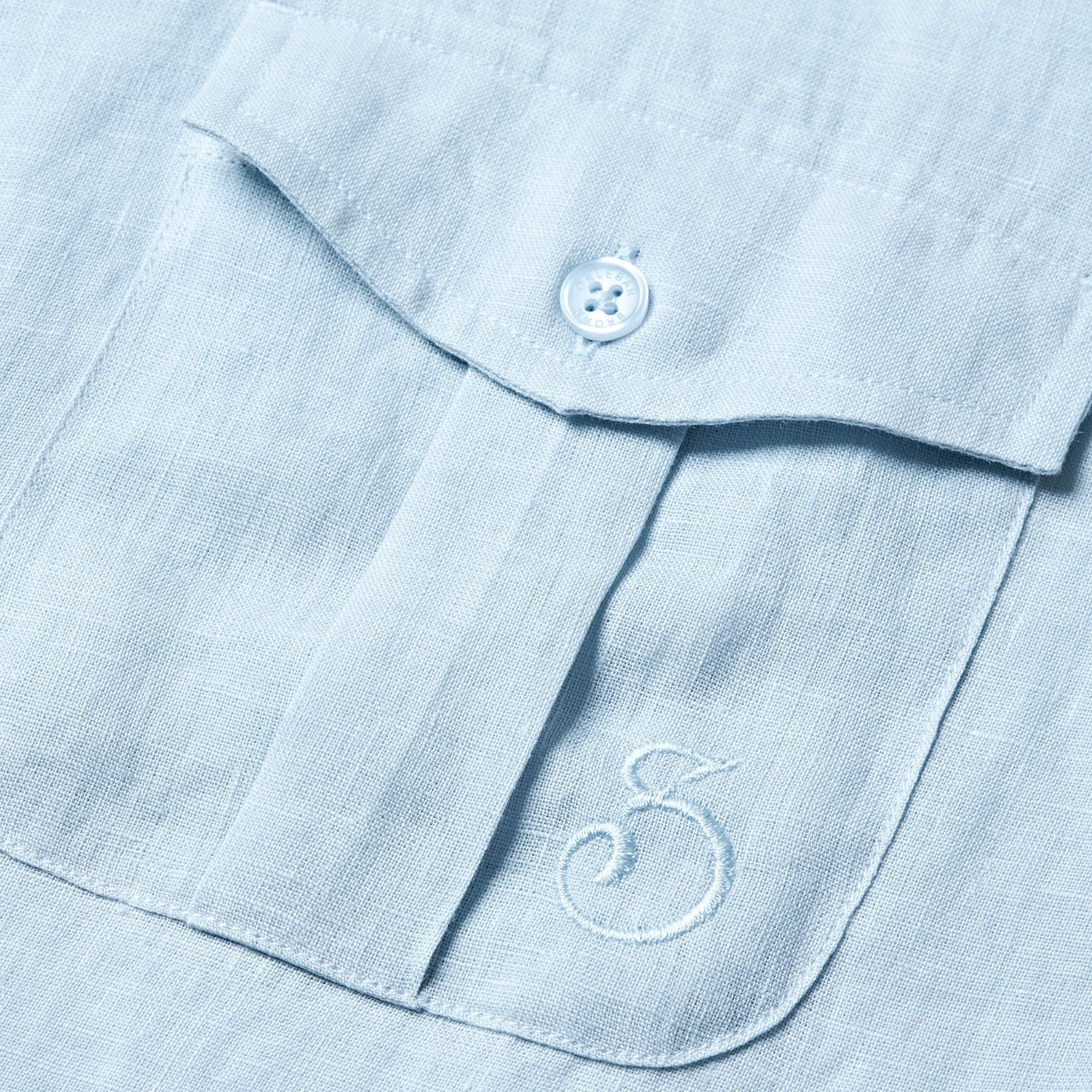 James Bond Scaramanga Linen Shirt - By Orlebar Brown - Image 3