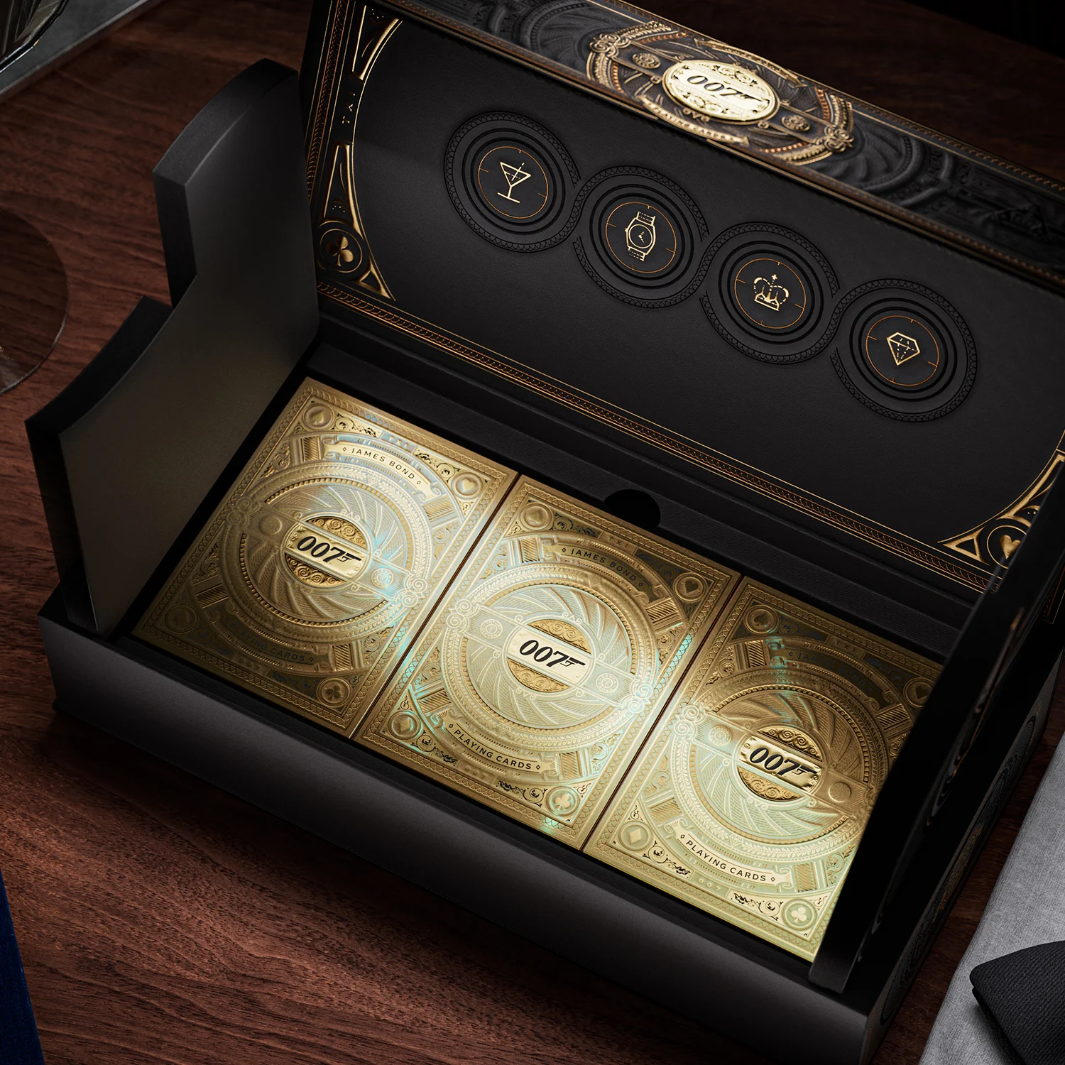 James Bond Secret Pen & Card Box Set - Gold Edition - By theory11 - Image 3