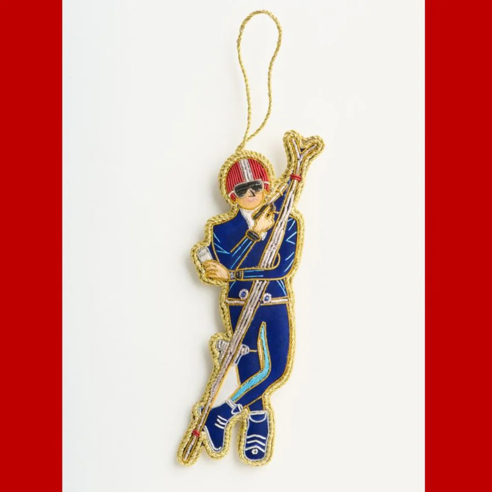 James Bond Skier Tree Decoration - Image 4