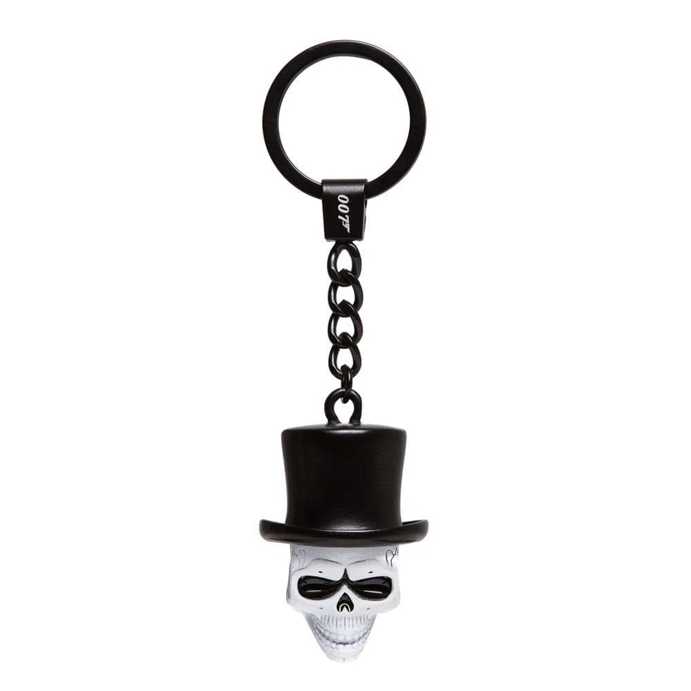 James Bond Spectre Skull Mask Metal & Enamel Keyring - Image 3