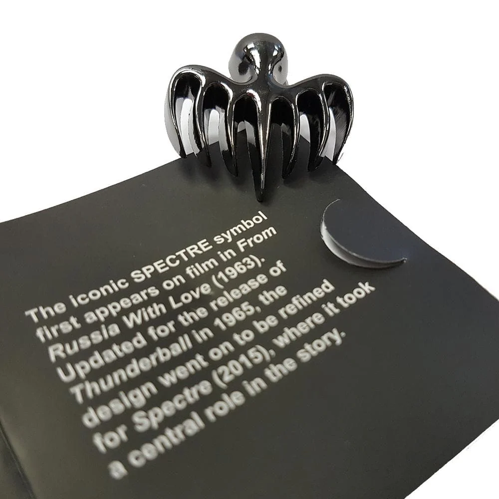 James Bond SPECTRE Symbol Pin Badge - Image 4