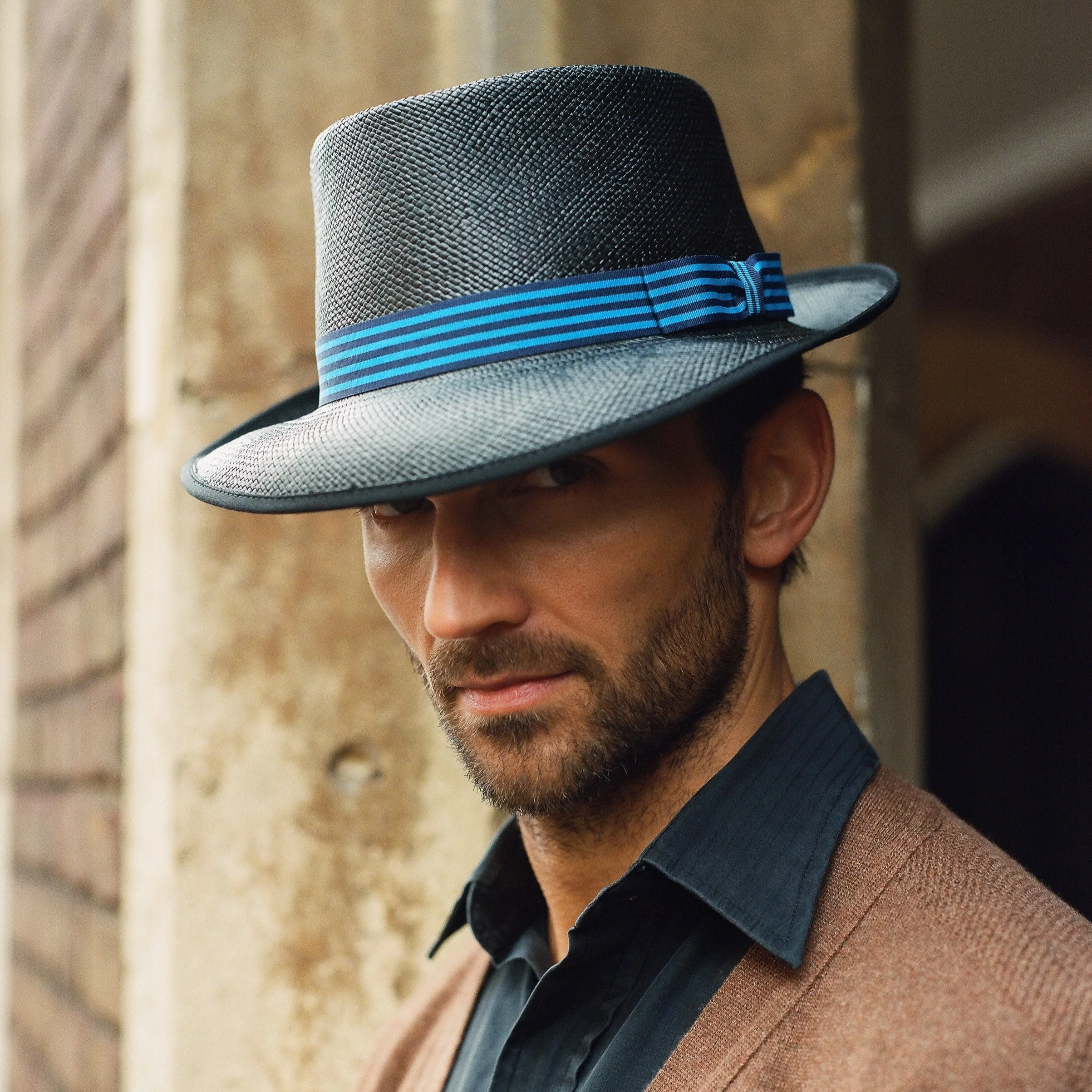 The James Bond Stoke Panama Trilby Hat - Goldfinger Edition - by Lock & Co. - Image 3