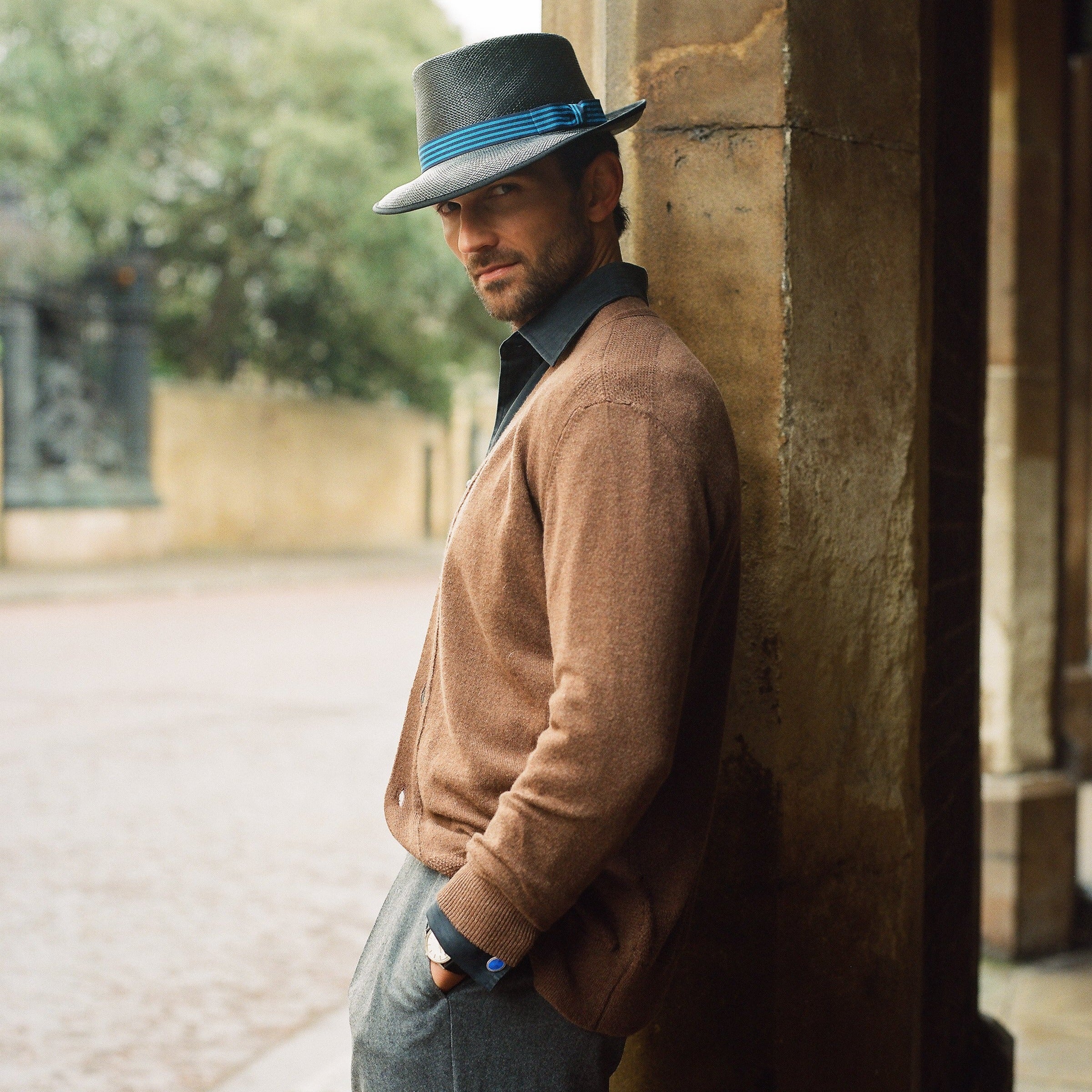 The James Bond Stoke Panama Trilby Hat - Goldfinger Edition - by Lock & Co. - Image 4