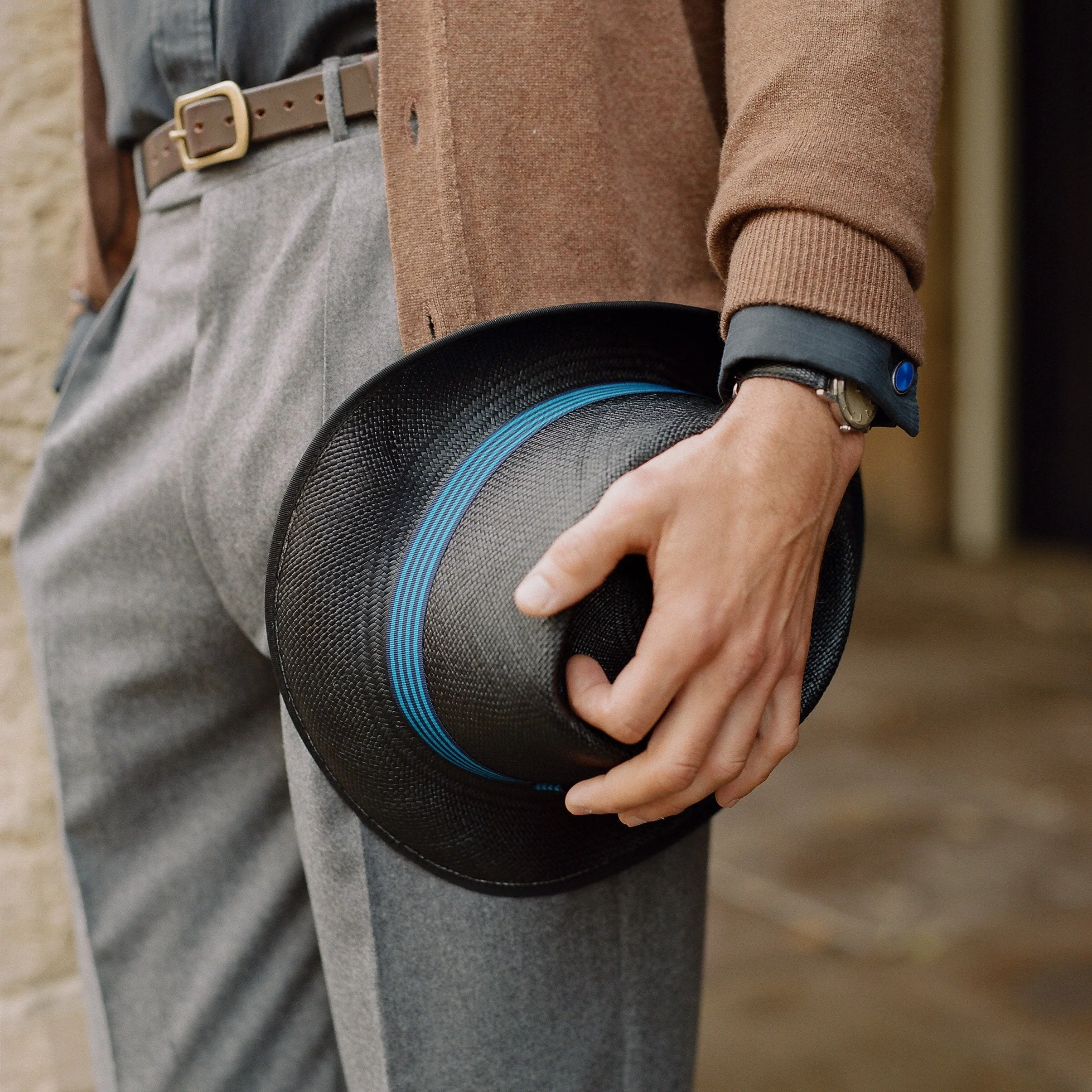 The James Bond Stoke Panama Trilby Hat - Goldfinger Edition - by Lock & Co. - Image 6