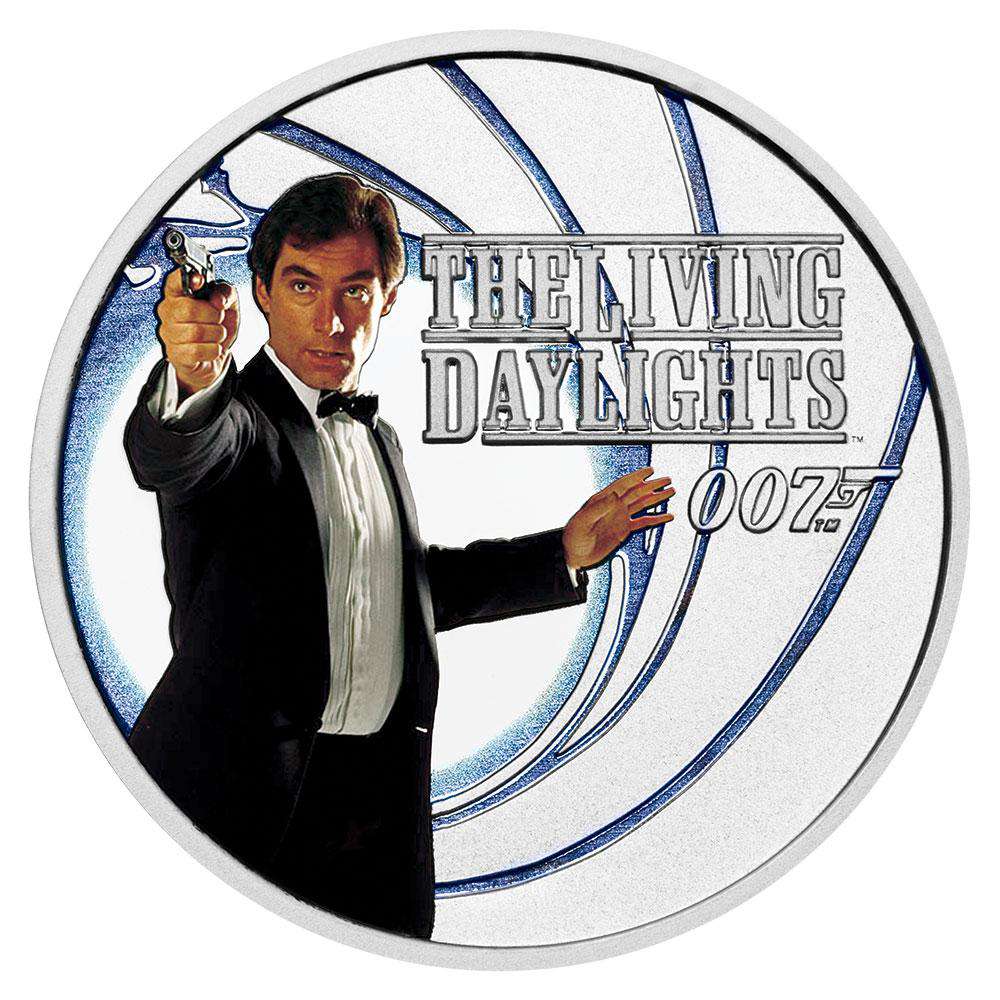 James Bond The Living Daylights 1/2 oz Silver Proof Coin - By The Perth Mint - Image 5