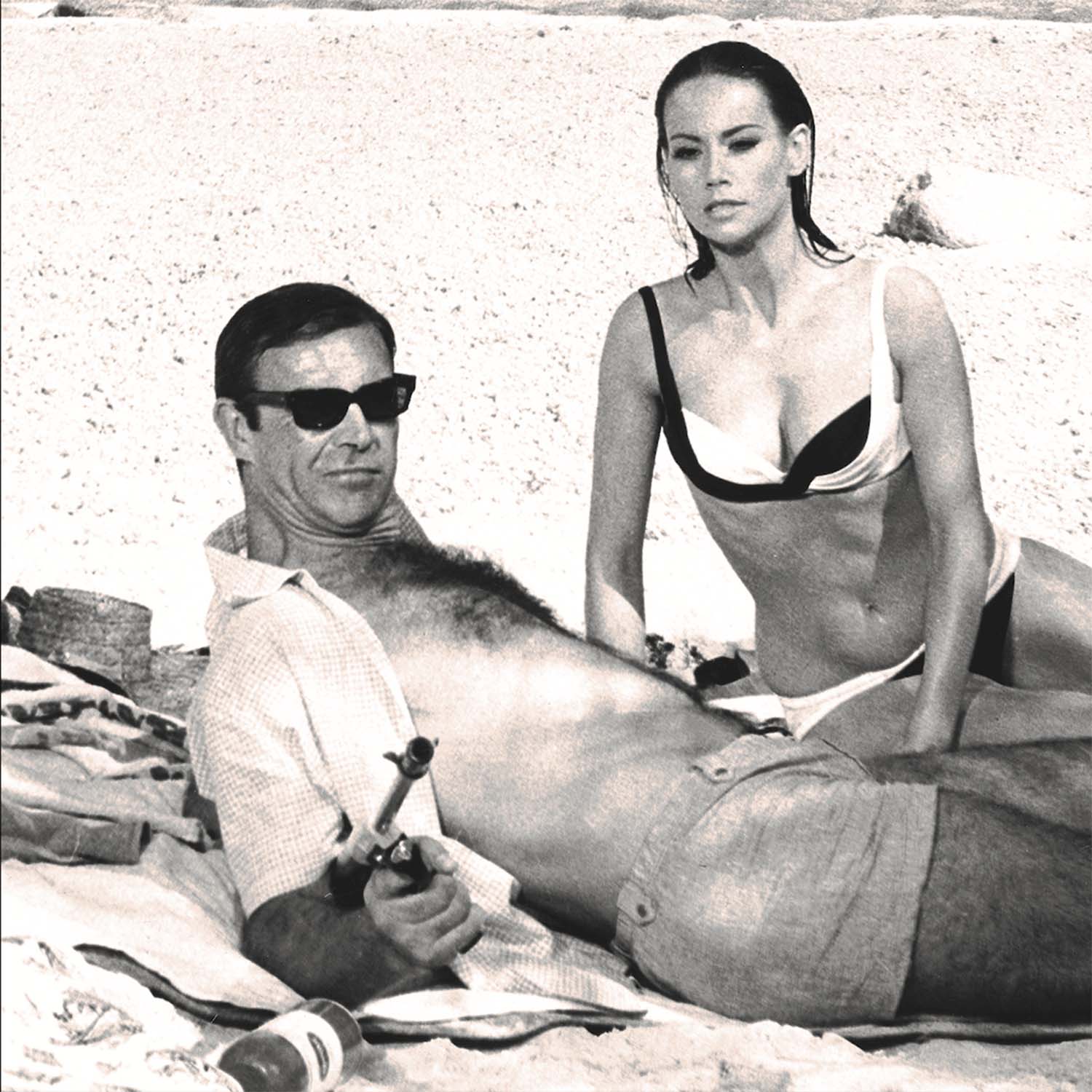 James Bond Thunderball Sunglasses - Champagne / Commando Edition - By Barton Perreira - Image 2