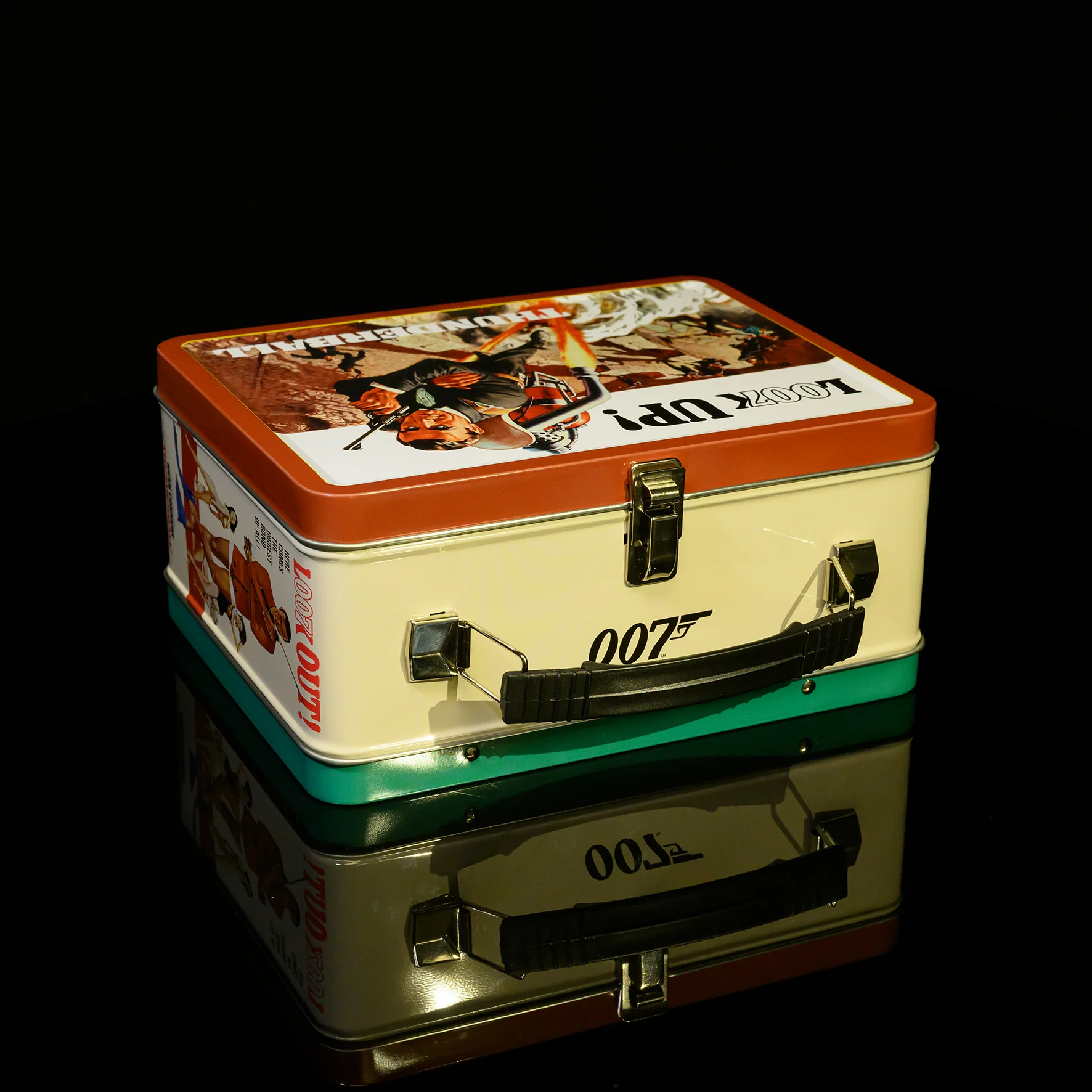 James Bond Thunderball Tin Tote Lunch Box - Image 3