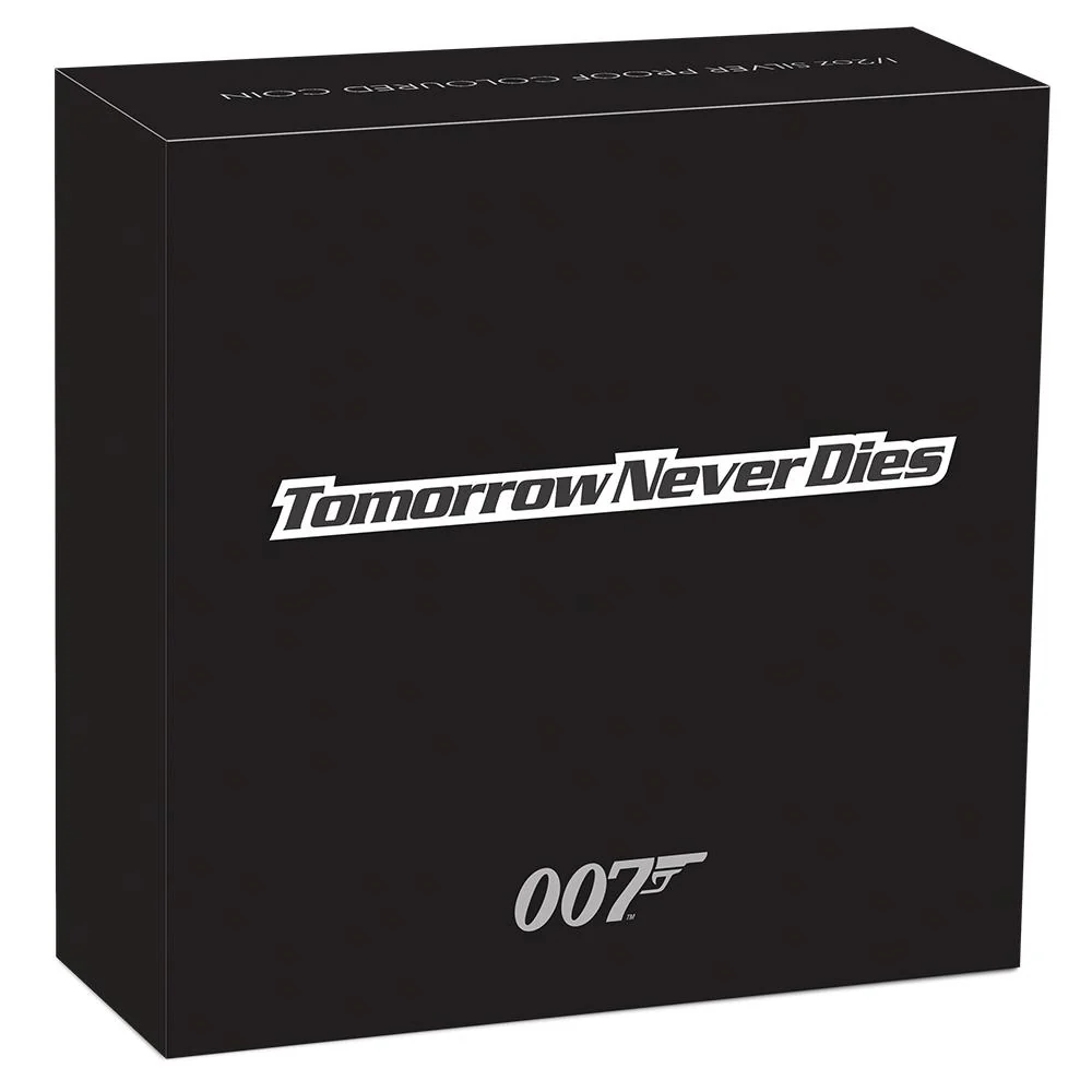 James Bond Tomorrow Never Dies 1/2 oz Silver Proof Coin - By The Perth Mint - Image 4