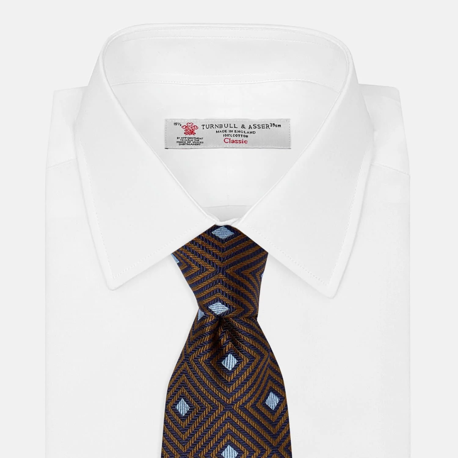 James Bond Squares Silk Tie - Tomorrow Never Dies Edition - By Turnbull & Asser - Image 4