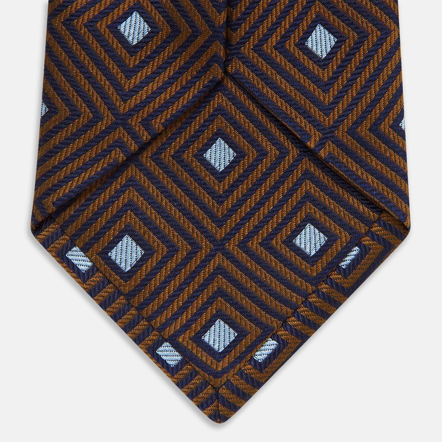 James Bond Squares Silk Tie - Tomorrow Never Dies Edition - By Turnbull & Asser - Image 5