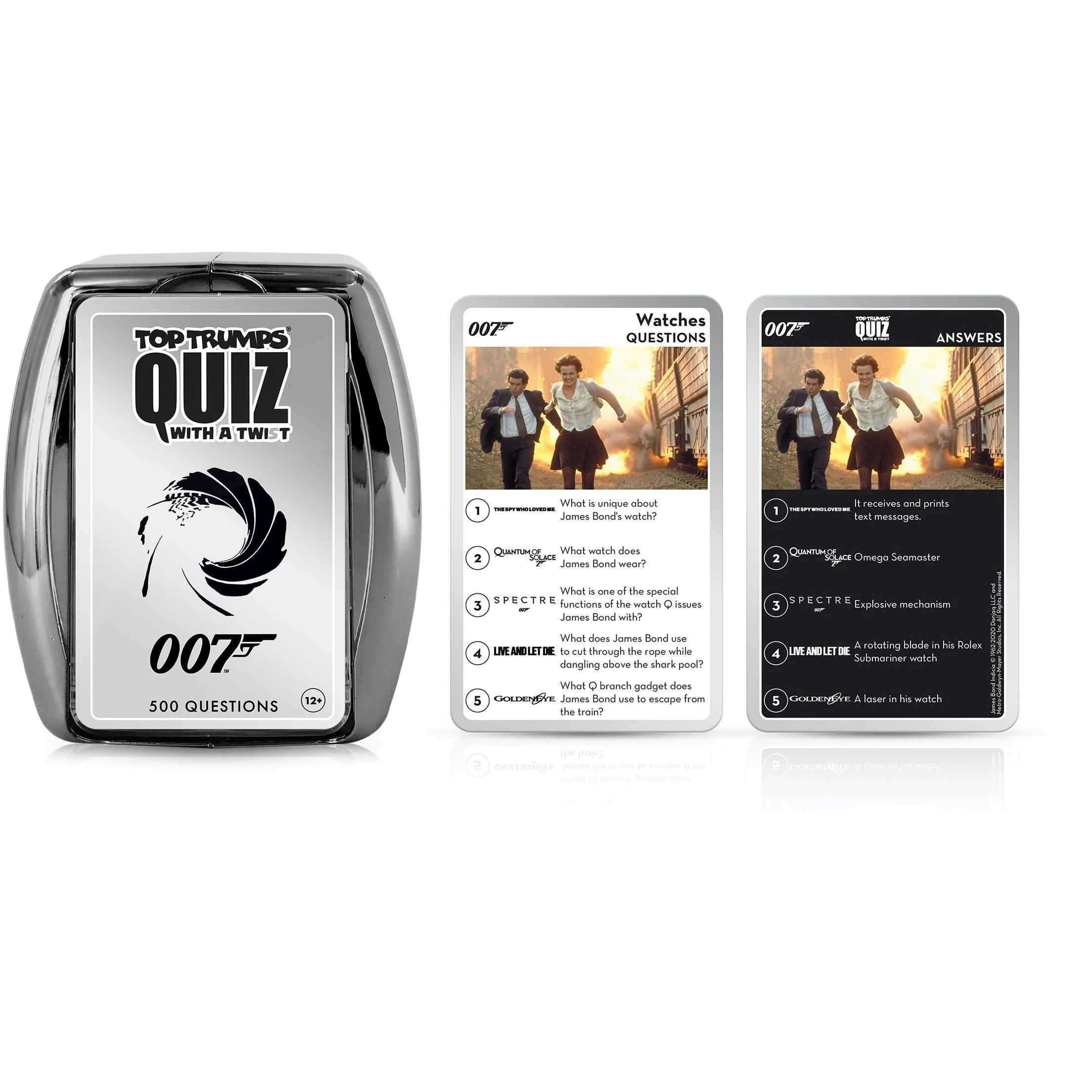 007 James Bond Top Trumps Quiz - No Time To Die Edition - Image 5