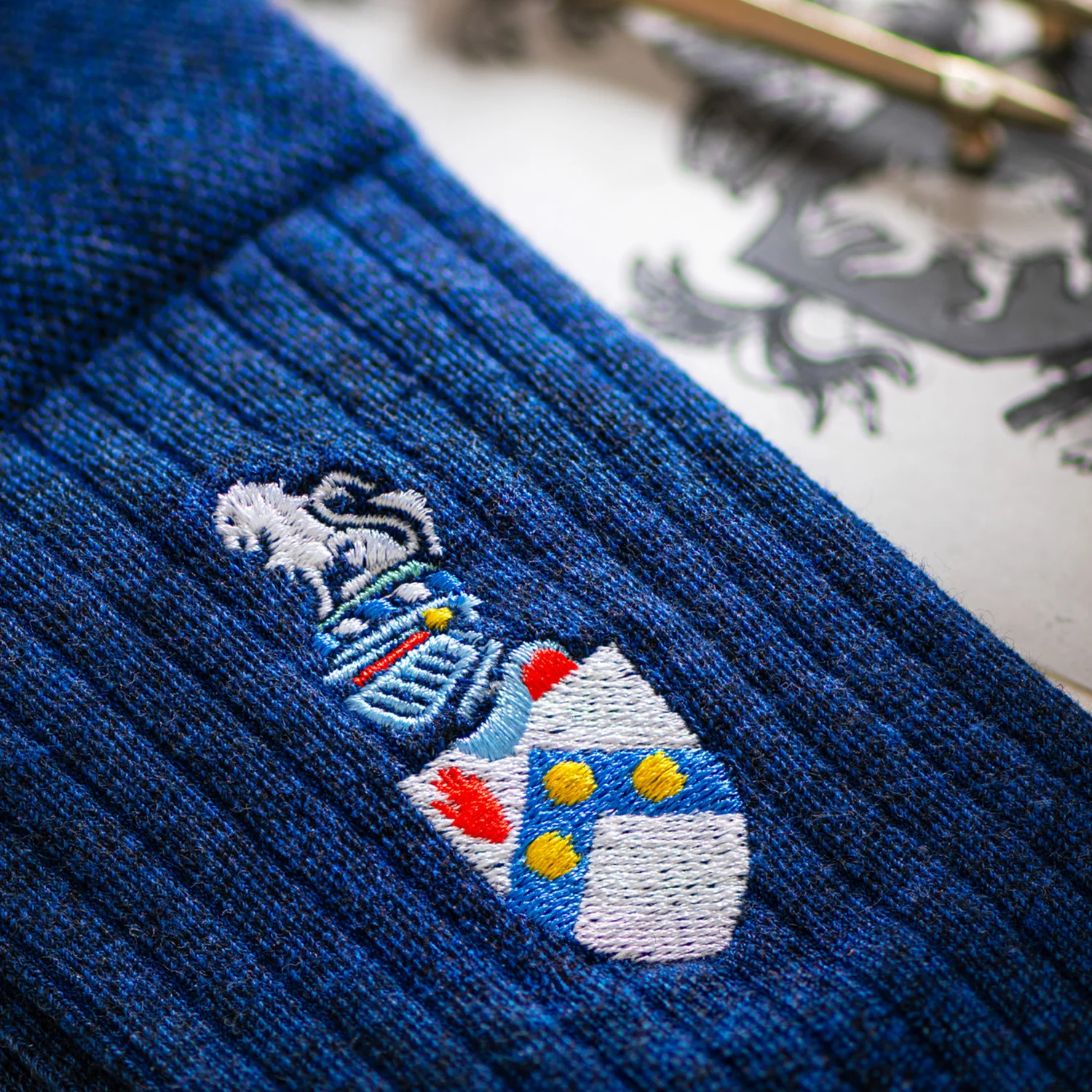 James Bond Two Sock Giftbox - Heraldry Edition - By The London Sock Exchange - Image 11