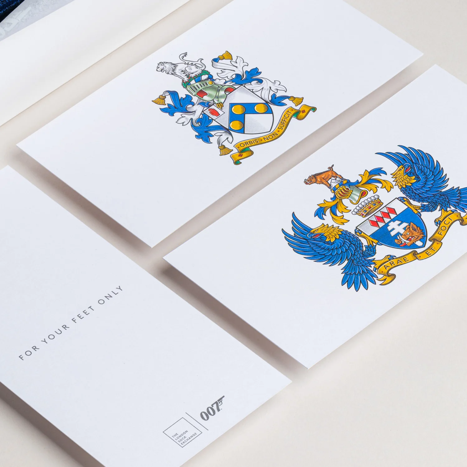 James Bond Two Sock Giftbox - Heraldry Edition - By The London Sock Exchange - Image 5