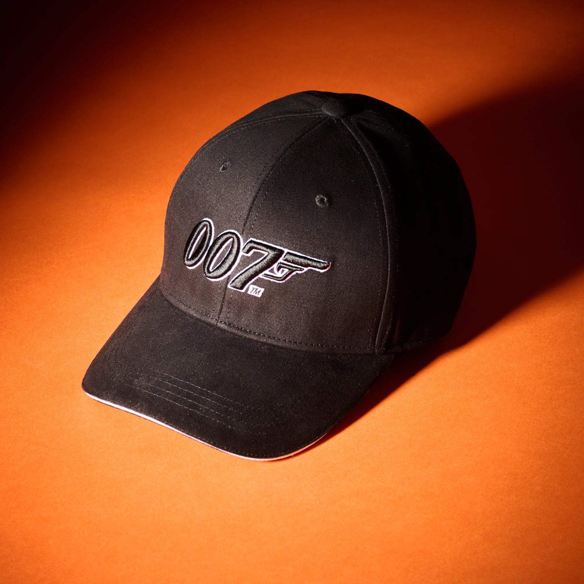James Bond 007 Two-Tone Embroidered Baseball Cap - Black - Image 4