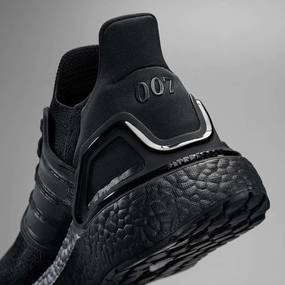 James Bond UltraBoost 20 Running Shoe - Black Tuxedo Edition - By adidas (Outlet Item) - Image 2