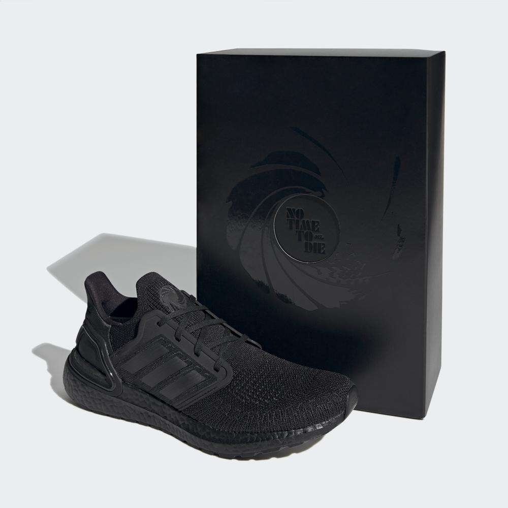 James Bond UltraBoost 20 Running Shoe - Black Tuxedo Edition - By adidas (Outlet Item) - Image 3