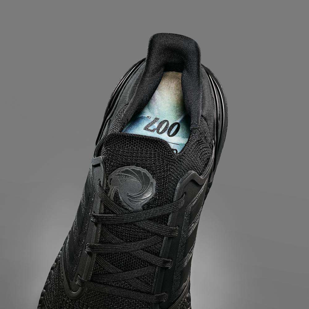 James Bond UltraBoost 20 Running Shoe - Black Tuxedo Edition - By adidas (Outlet Item) - Image 5