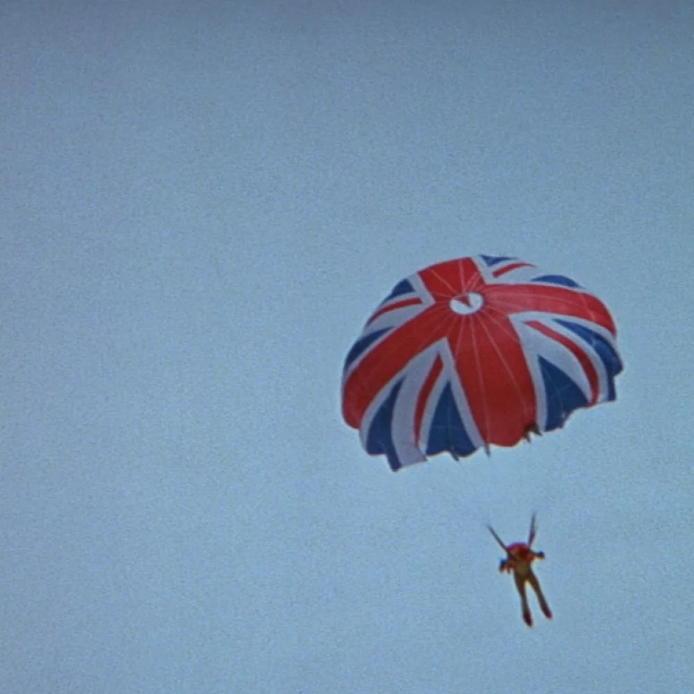 James Bond Union Jack Parachute Tree Decoration - Image 2