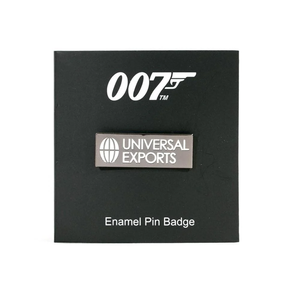 James Bond Universal Exports Pin Badge - Image 2