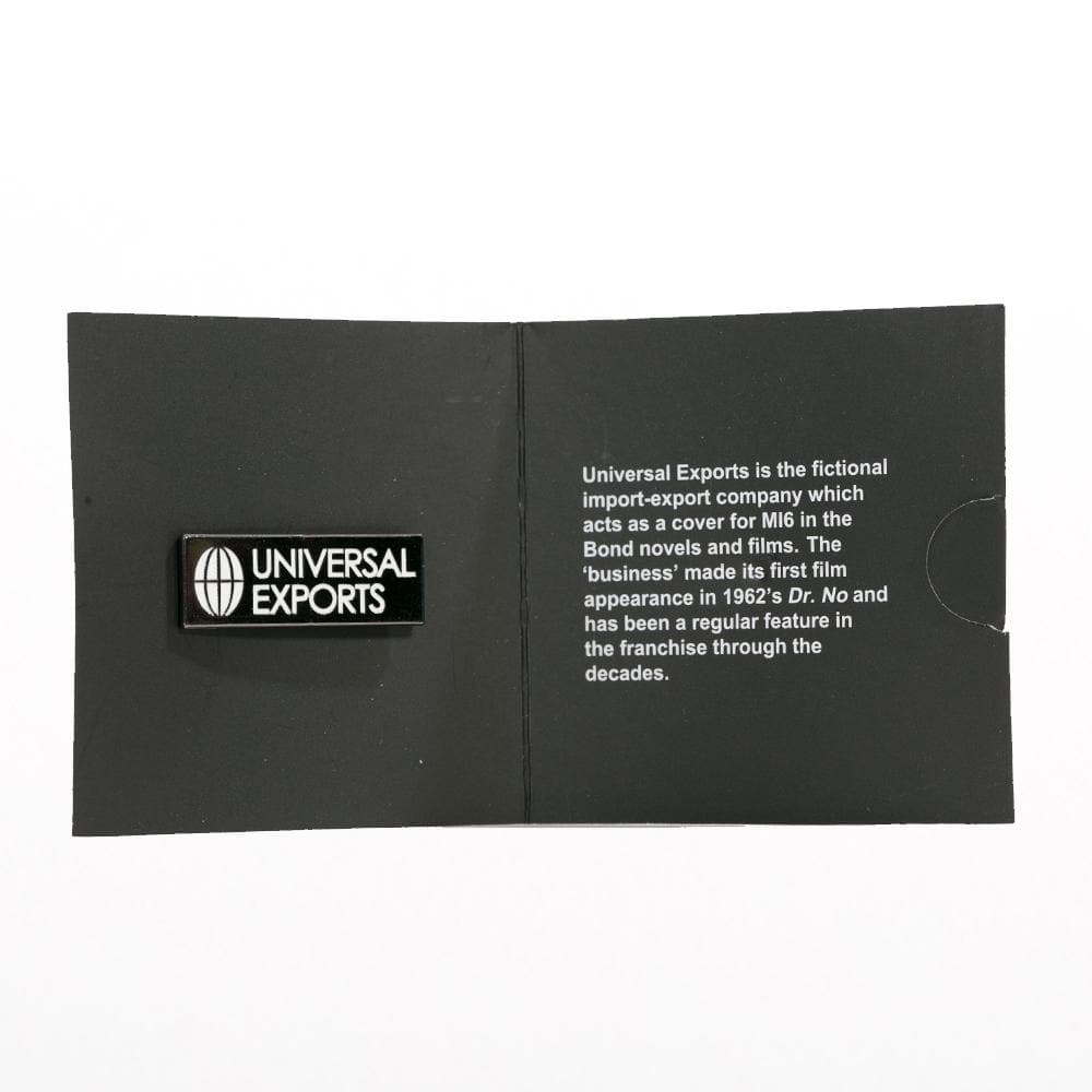 James Bond Universal Exports Pin Badge - Image 3