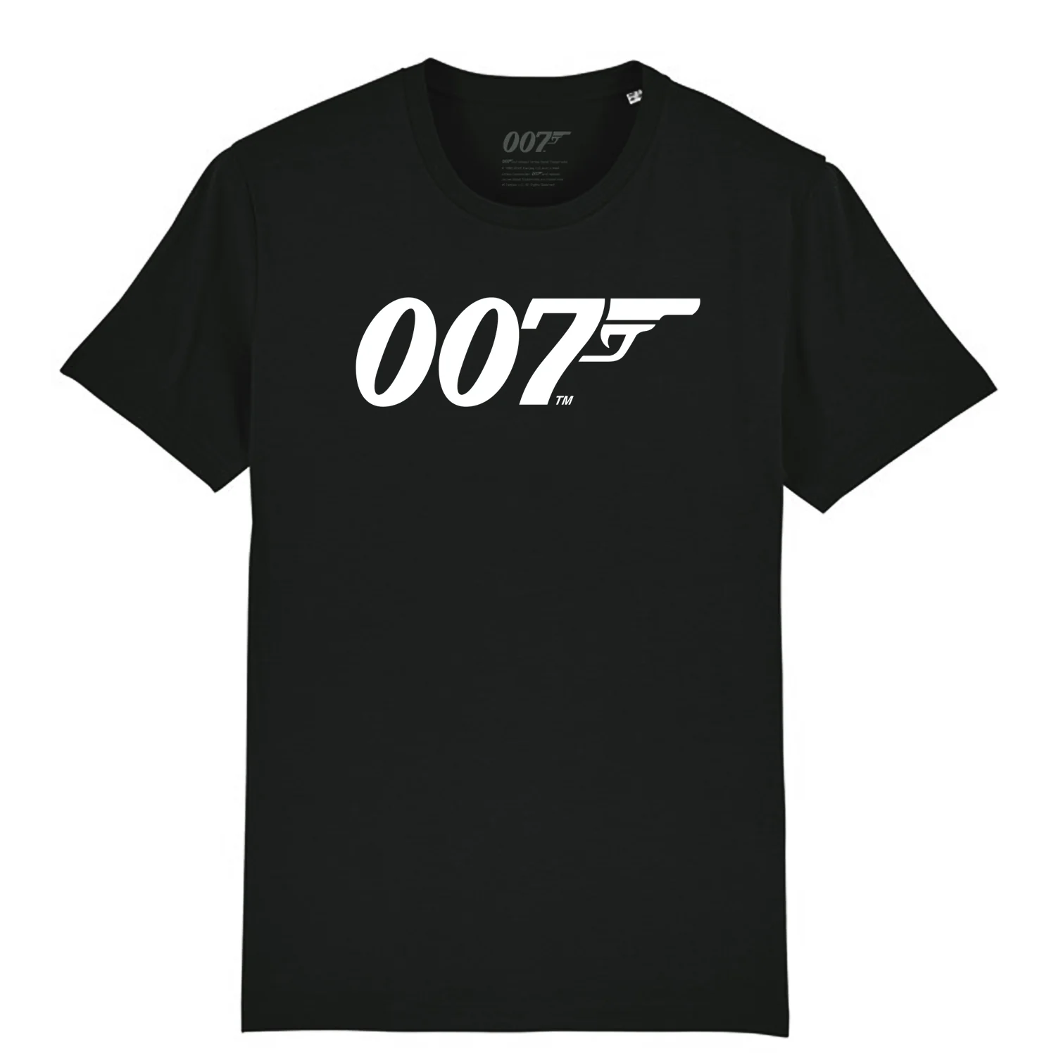 James Bond White 007 Logo T-Shirt (10 colours) - Image 2
