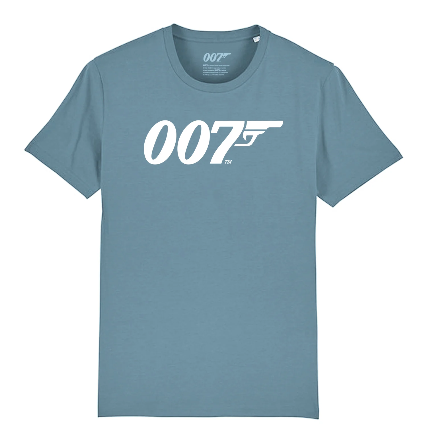 James Bond White 007 Logo T-Shirt (10 colours) - Image 6