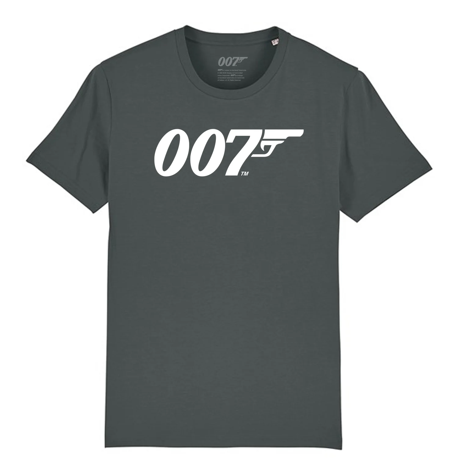 James Bond White 007 Logo T-Shirt (10 colours) - Image 7