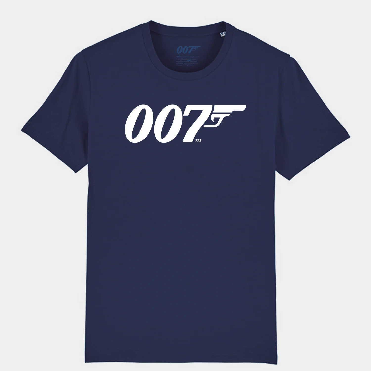 James Bond White 007 Logo T-Shirt (10 colours) - Image 9