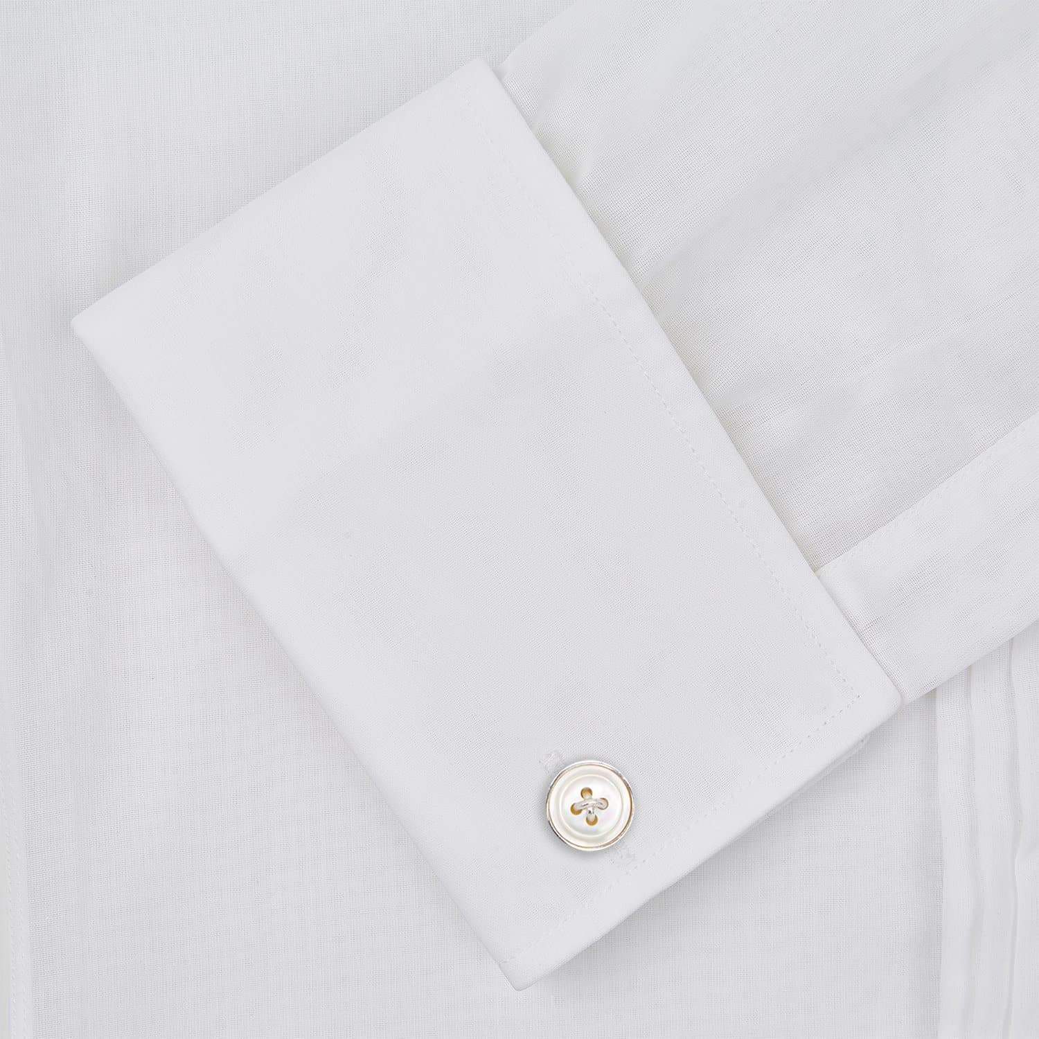 James Bond White Voile Dress Shirt - Die Another Day Edition - By Turnbull & Asser - Image 4