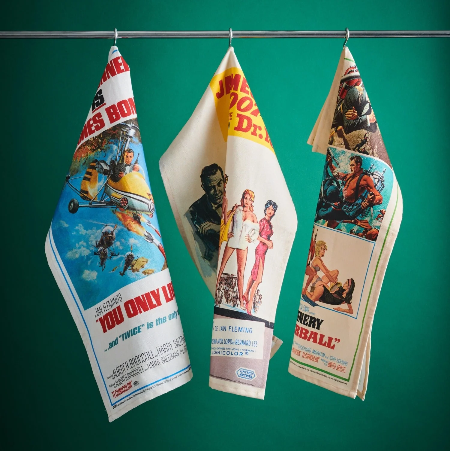 James Bond You Only Live Twice Tea Towel - Image 2