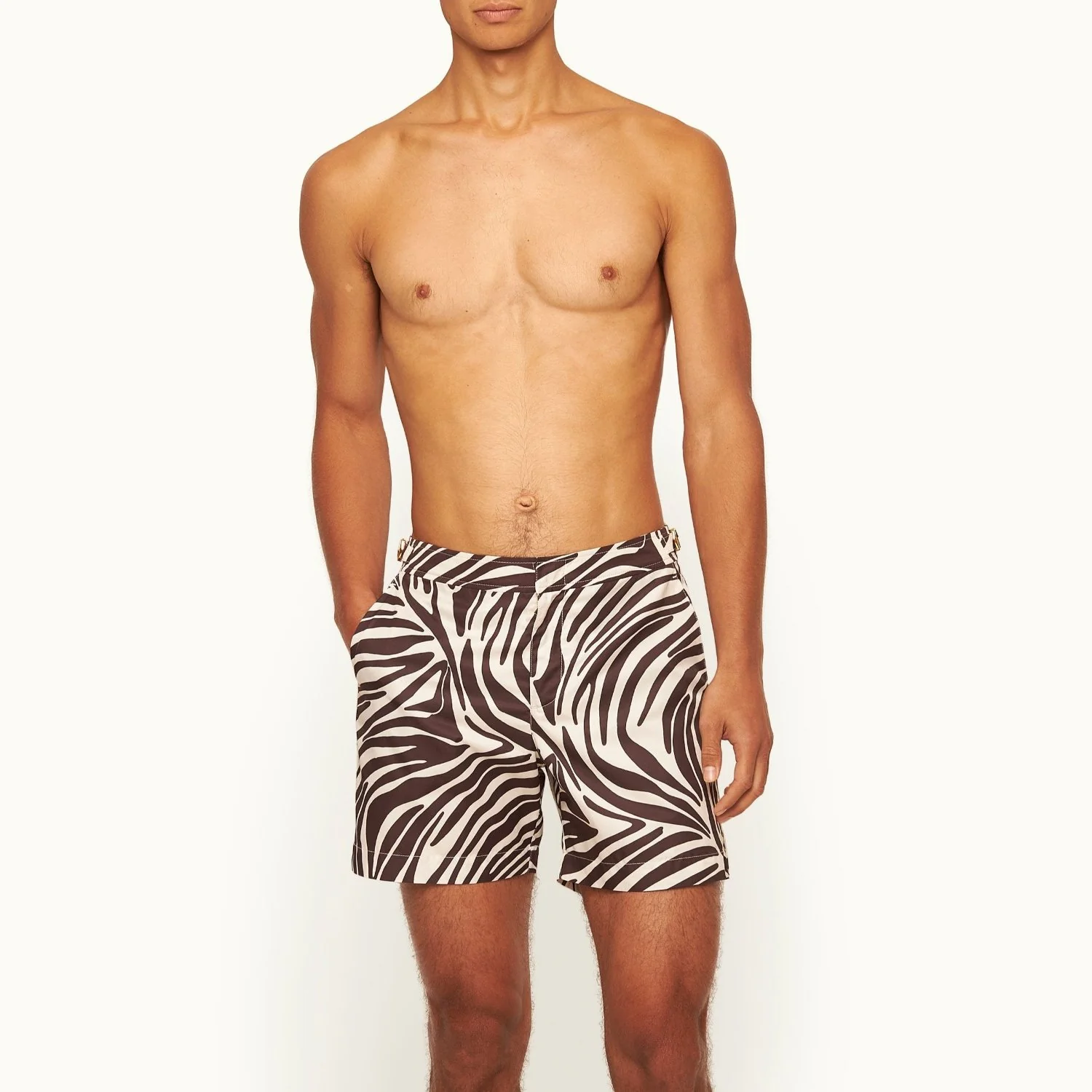James Bond Zebra Swim Shorts - By Orlebar Brown - Image 3